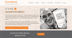 Desktop Screenshot of paulhelmick.com
